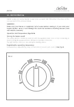 Preview for 22 page of Calorex PRO 40 L Installation, Maintenance And Operation Manual