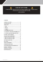 Preview for 3 page of Calorex Pro-Pac 140 Owners & Installation Manual