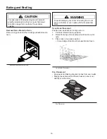 Preview for 16 page of Caloric CSR 6203 Owner'S Manual