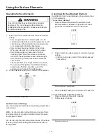 Preview for 12 page of Caloric CST 6512 Owner'S Manual