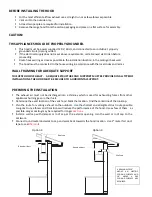 Preview for 7 page of Caloric CVI28-SS Use And Care Manual