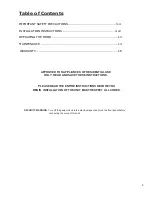 Preview for 2 page of Caloric CVP1030-SS Installation Manual / Use And Care Manual