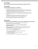 Preview for 19 page of Caloric CVP1030-SS Installation Manual / Use And Care Manual