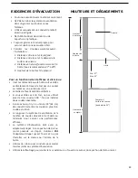 Preview for 23 page of Caloric CVP1030-SS Installation Manual / Use And Care Manual