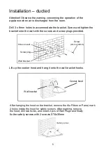 Preview for 6 page of Caloric CVW102 Installation Manual / Use And Care Manual