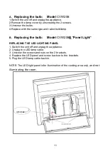 Предварительный просмотр 12 страницы Caloric CVW206 Installation Manual