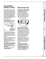 Preview for 15 page of Caloric MWT4441D Use And Care Manual