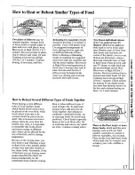 Предварительный просмотр 17 страницы Caloric MWT4661D Use And Care Manual