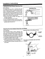 Preview for 8 page of Caloric P1142815NW Installation Instructions And Use And Care Manual