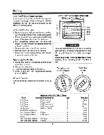 Preview for 14 page of CALORIE RSF3410 Use & Care Manual