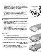 Preview for 3 page of CALORIQUE Snow & Ice CM1020 Installation Manual