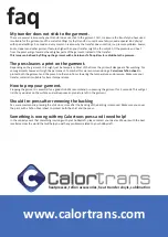 Preview for 11 page of Calortrans C50 II Manual