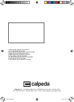 Предварительный просмотр 32 страницы Calpeda 4CS Series Operating Instructions Manual