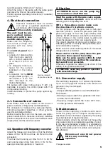 Предварительный просмотр 5 страницы Calpeda 6SDX Series Original Operating Instructions