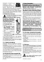 Предварительный просмотр 7 страницы Calpeda 6SDX Series Original Operating Instructions