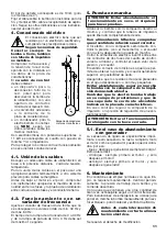 Предварительный просмотр 11 страницы Calpeda 6SDX Series Original Operating Instructions