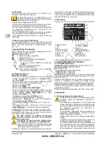 Предварительный просмотр 24 страницы Calpeda 70T51562000 Original Operating Instructions