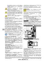 Предварительный просмотр 60 страницы Calpeda 70T51562000 Original Operating Instructions