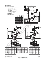 Предварительный просмотр 73 страницы Calpeda 70T51562000 Original Operating Instructions