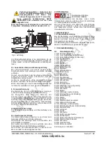 Предварительный просмотр 21 страницы Calpeda B-NM 32/12F Operating Instructions Manual