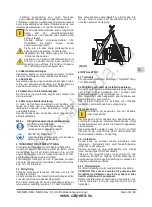 Предварительный просмотр 39 страницы Calpeda B-NM 32/12F Operating Instructions Manual