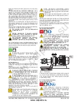 Предварительный просмотр 55 страницы Calpeda B-NM 32/12F Operating Instructions Manual