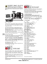 Предварительный просмотр 56 страницы Calpeda B-NM 32/12F Operating Instructions Manual