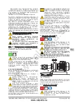 Предварительный просмотр 69 страницы Calpeda B-NM 32/12F Operating Instructions Manual