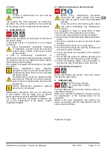 Preview for 11 page of Calpeda CAL170 Technical Instructions For Use