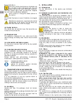 Preview for 4 page of Calpeda CT Series Operating Instructions Manual