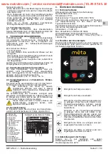 Preview for 21 page of Calpeda e-idos META Operating Instructions Manual