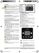 Предварительный просмотр 10 страницы Calpeda E-MXAM Operating Instructions Manual