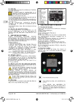 Предварительный просмотр 24 страницы Calpeda E-MXAM Operating Instructions Manual