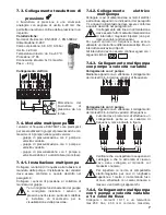 Предварительный просмотр 7 страницы Calpeda EASYMAT 9,2MM Operating Instructions Manual