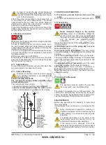 Предварительный просмотр 11 страницы Calpeda GM 10 Operating Instructions Manual