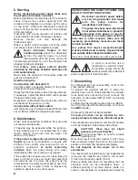 Preview for 3 page of Calpeda GX-40 Operating Instructions