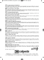 Предварительный просмотр 64 страницы Calpeda GX ZERO Operating Instructions Manual