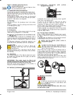 Preview for 10 page of Calpeda GXR(M) 11 Operating Instructions Manual