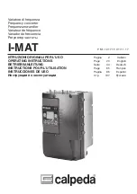 Calpeda I-MAT 11.2TT-B Operating Instructions Manual preview