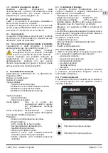 Предварительный просмотр 3 страницы Calpeda I-MAT 11.2TT-B Operating Instructions Manual