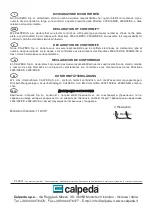 Предварительный просмотр 16 страницы Calpeda M COMP 10-25 Original Operating Instructions