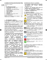 Preview for 2 page of Calpeda MXP Series Operating Instructions Manual