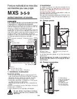 Предварительный просмотр 14 страницы Calpeda MXS 3 Original Operating Instructions