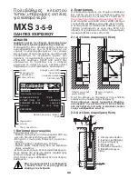 Предварительный просмотр 30 страницы Calpeda MXS 3 Original Operating Instructions