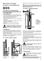 Preview for 17 page of Calpeda MXS Original Operating Instructions