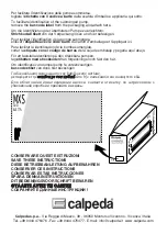 Preview for 32 page of Calpeda MXS Original Operating Instructions