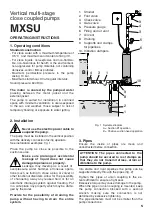 Preview for 5 page of Calpeda MXSU Original Operating Instructions