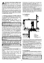 Предварительный просмотр 21 страницы Calpeda MXV 25 Original Operating Instructions