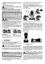 Предварительный просмотр 22 страницы Calpeda MXV 25 Original Operating Instructions