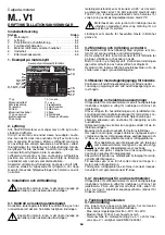 Предварительный просмотр 54 страницы Calpeda MXV 25 Original Operating Instructions